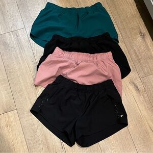 Old Navy Women's Athletic Shorts - Teal, Pink, Black BUNDLE!!
